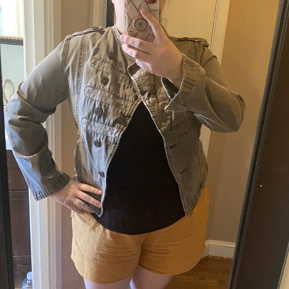 Moving sale!!! Perfect brown Moto jacket - Picture 2 of 6